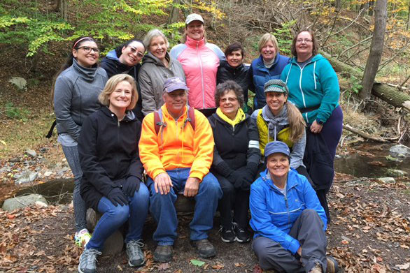 Hiking with Deerfield Spa