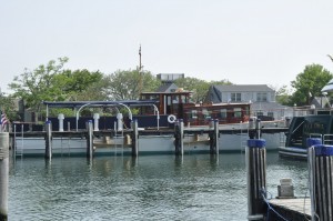 Boats in Nantucket Harbor