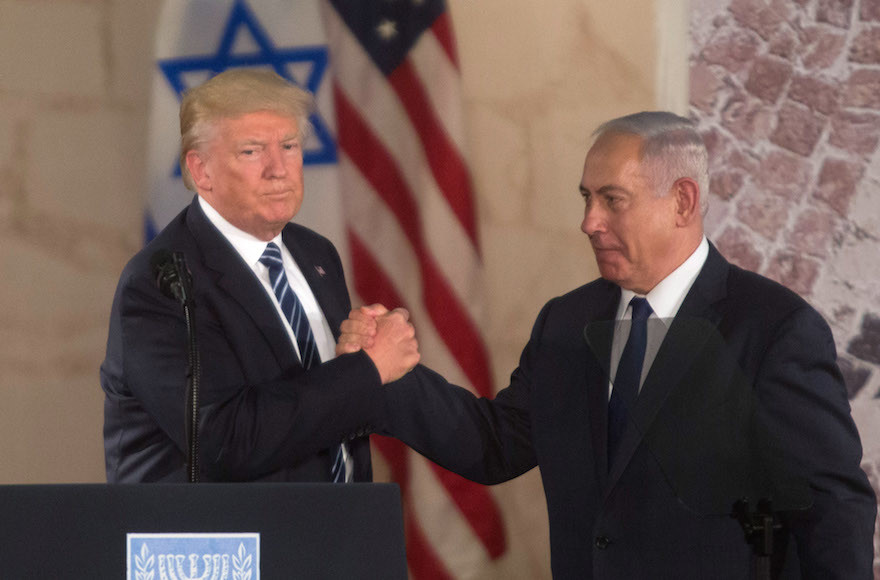 President Donald Trump and Prime Minister Benjamin Netanyahu