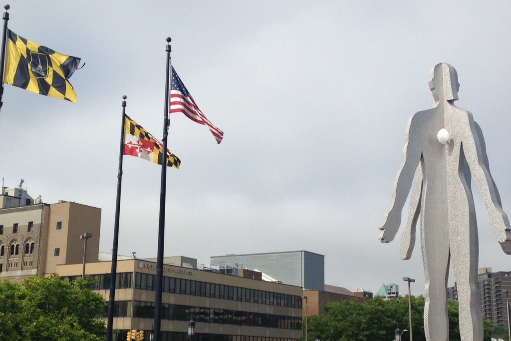 University of Baltimore, Man/Woman Statue
