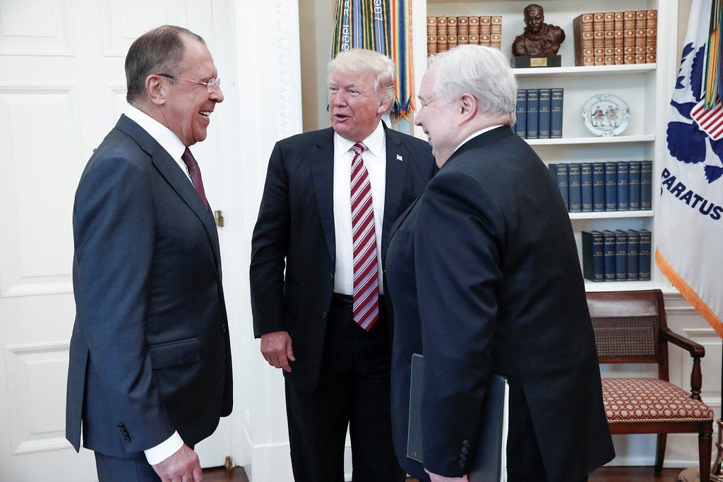 Pres. Trump and Russian officials