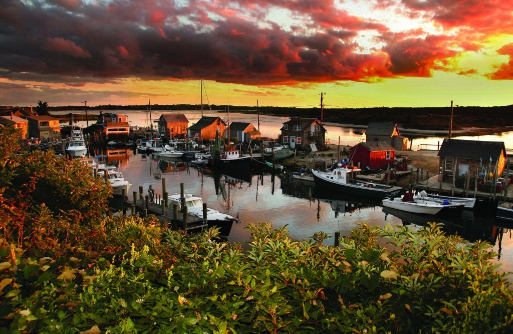 Menemsha at sunset