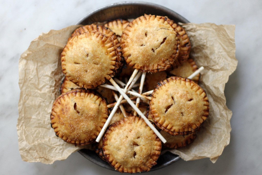 Apple and Honey Pie Pops