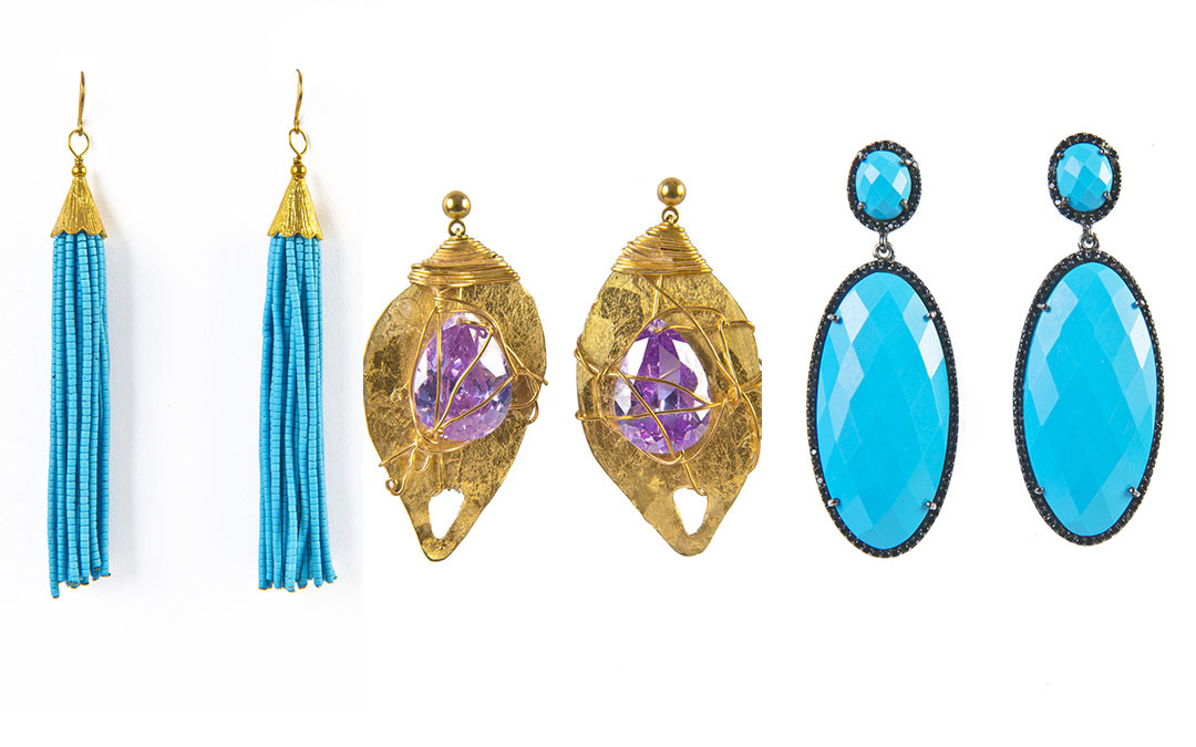 Big bold earrings