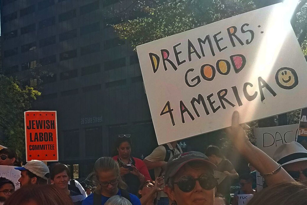 Dreamers rally