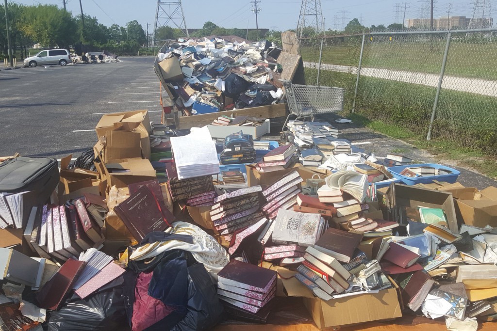 Hurricane Harvey damage