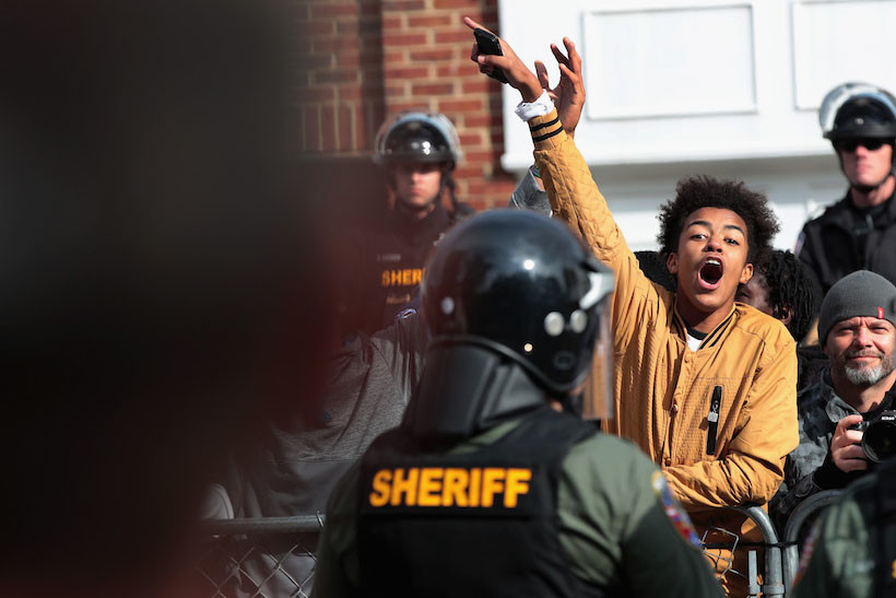 Counterdemonstrators