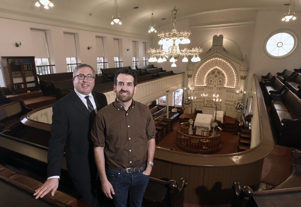 Rabbi Etan Mintz and Josh Kohn
