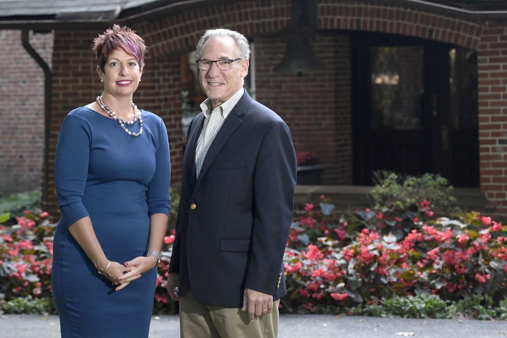 Jessica Normington and Mark Pressman