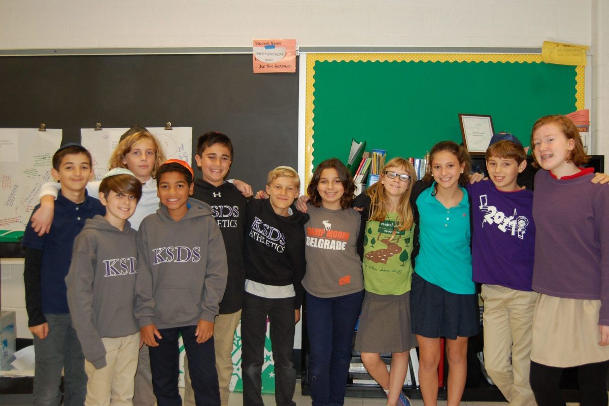 Krieger Schechter Day School journalism class