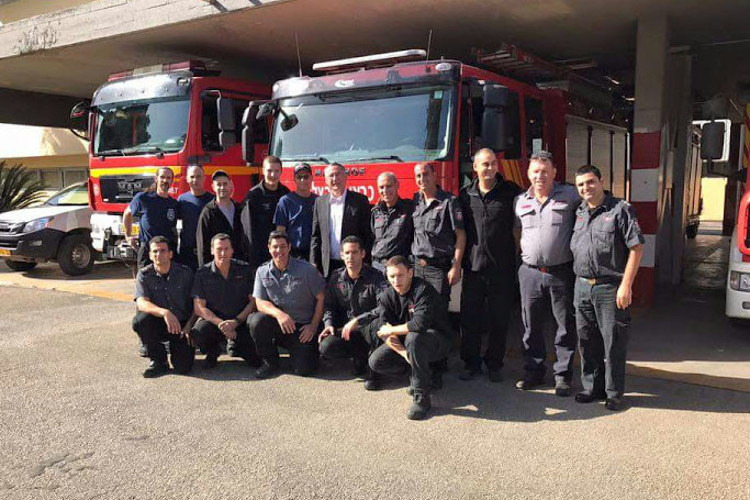 Israeli responders