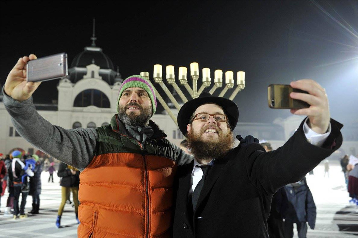 Chanukah on ice
