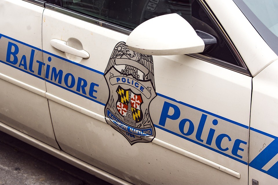 Baltimore police car