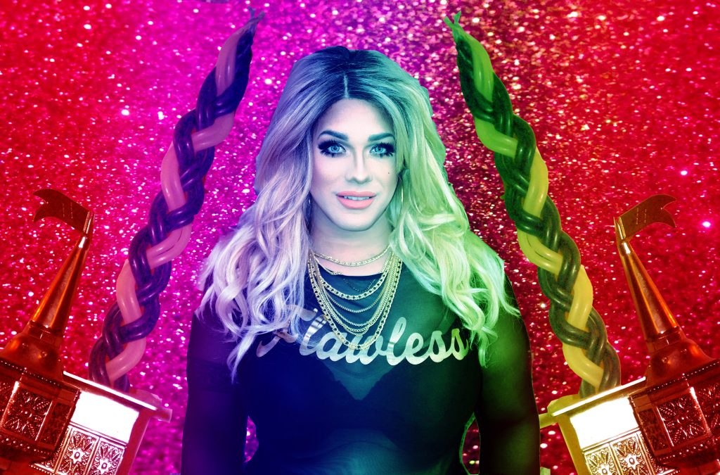 Drag queen performer Jenayah De Rosario