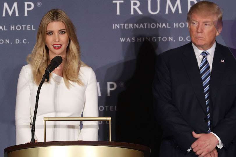 Ivanka and Donald Trump