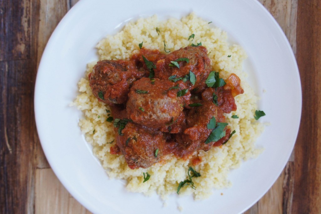 Harissa Lamb Meatballs