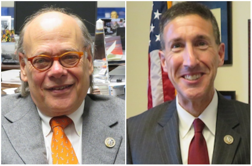 Reps. Steve Cohen, left, and David Kustoff