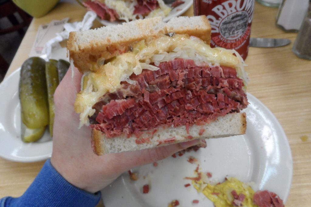 Reuben sandwich