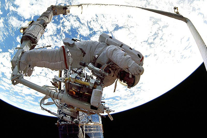 Astronaut Jeffrey Hoffman