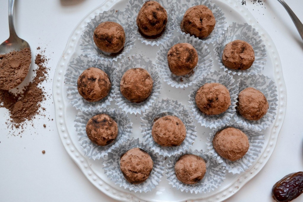 Dark Chocolate Espresso Truffles