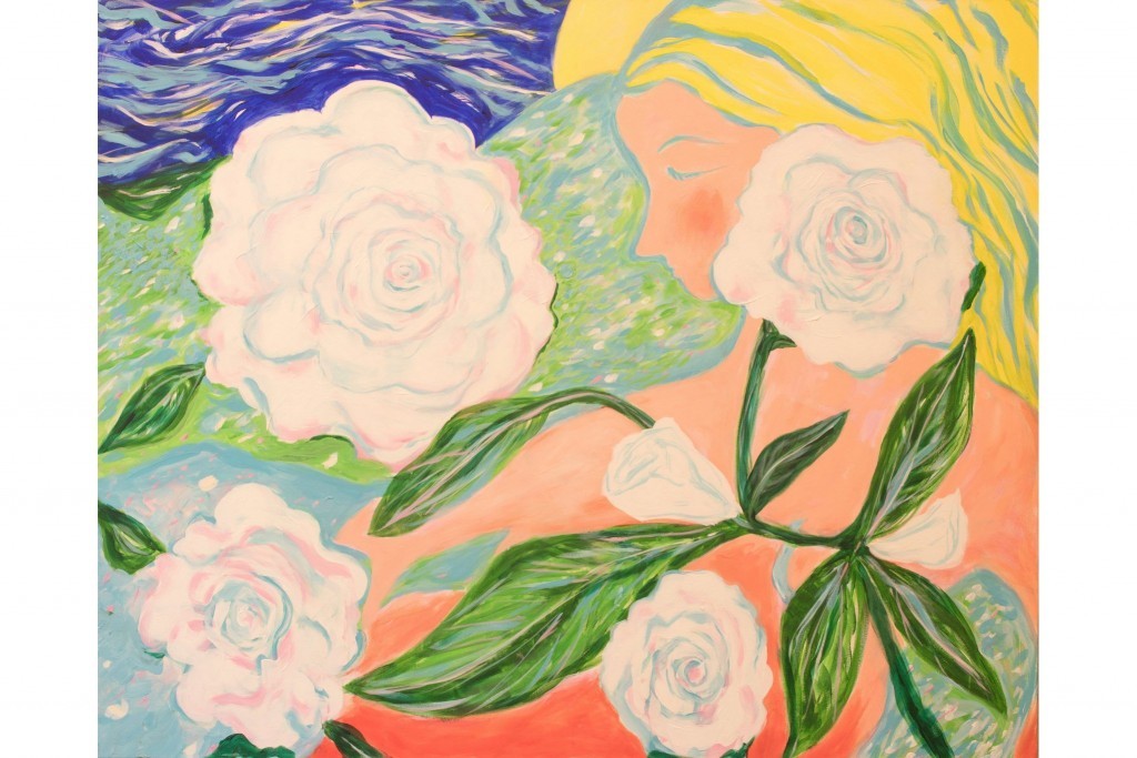 'Lady with Flowers'
