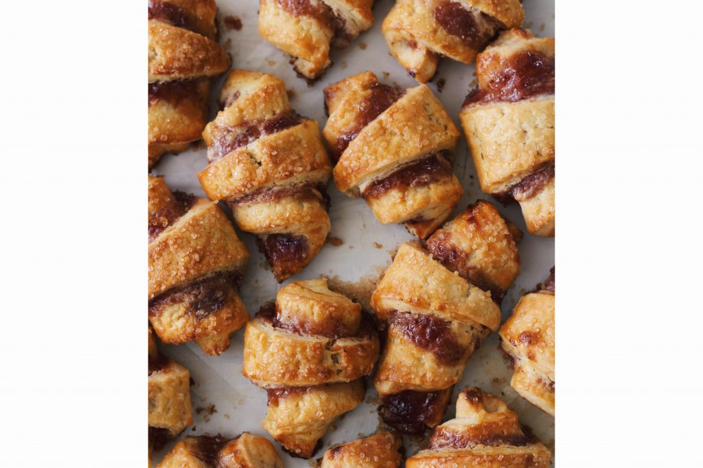 Strawberry and Cream Rugelach