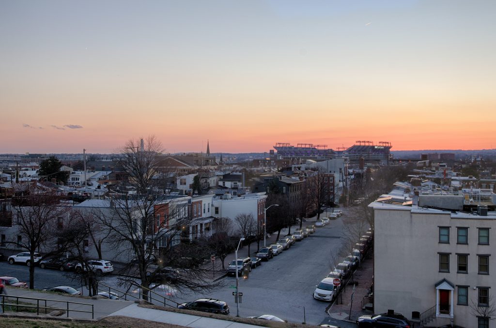 View from Federal Hill Park