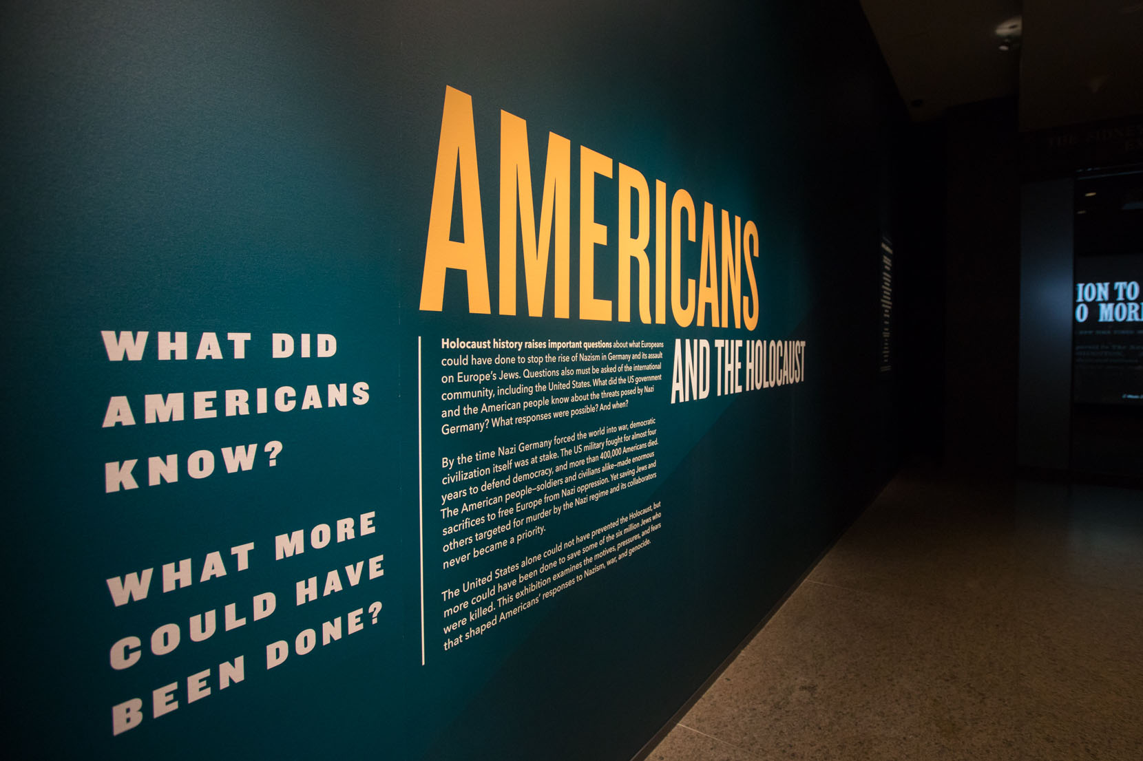 'Americans and the Holocaust'