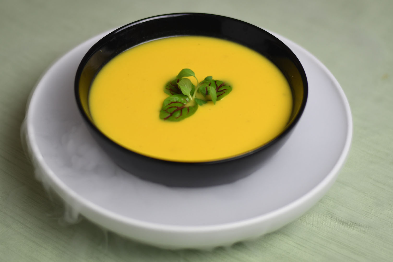 Chilled Pineapple and Mango Soup