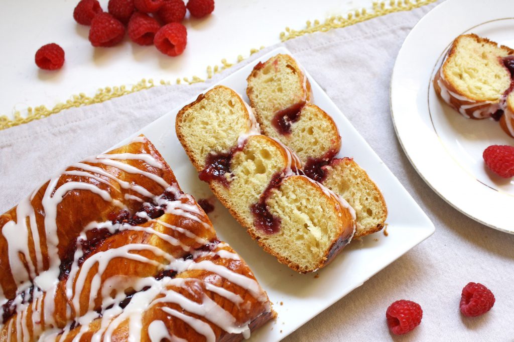 Raspberry Danish Twist