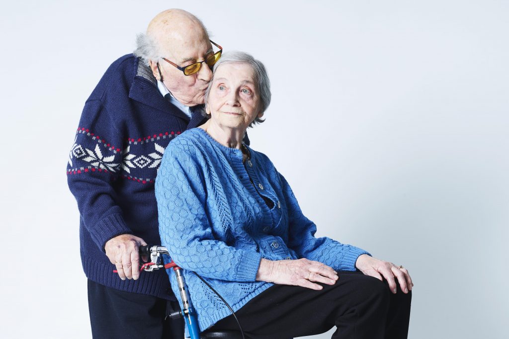 Meijer van der Sluis and his wife Tedje