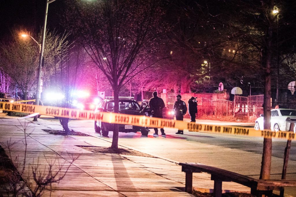 Baltimore City Crime Scene