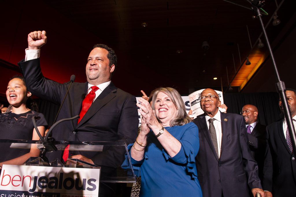 Ben Jealous and Susan Turnbull