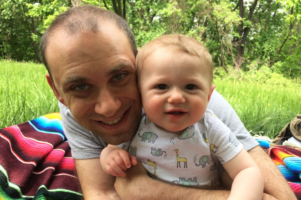 Ben Block and son Corey