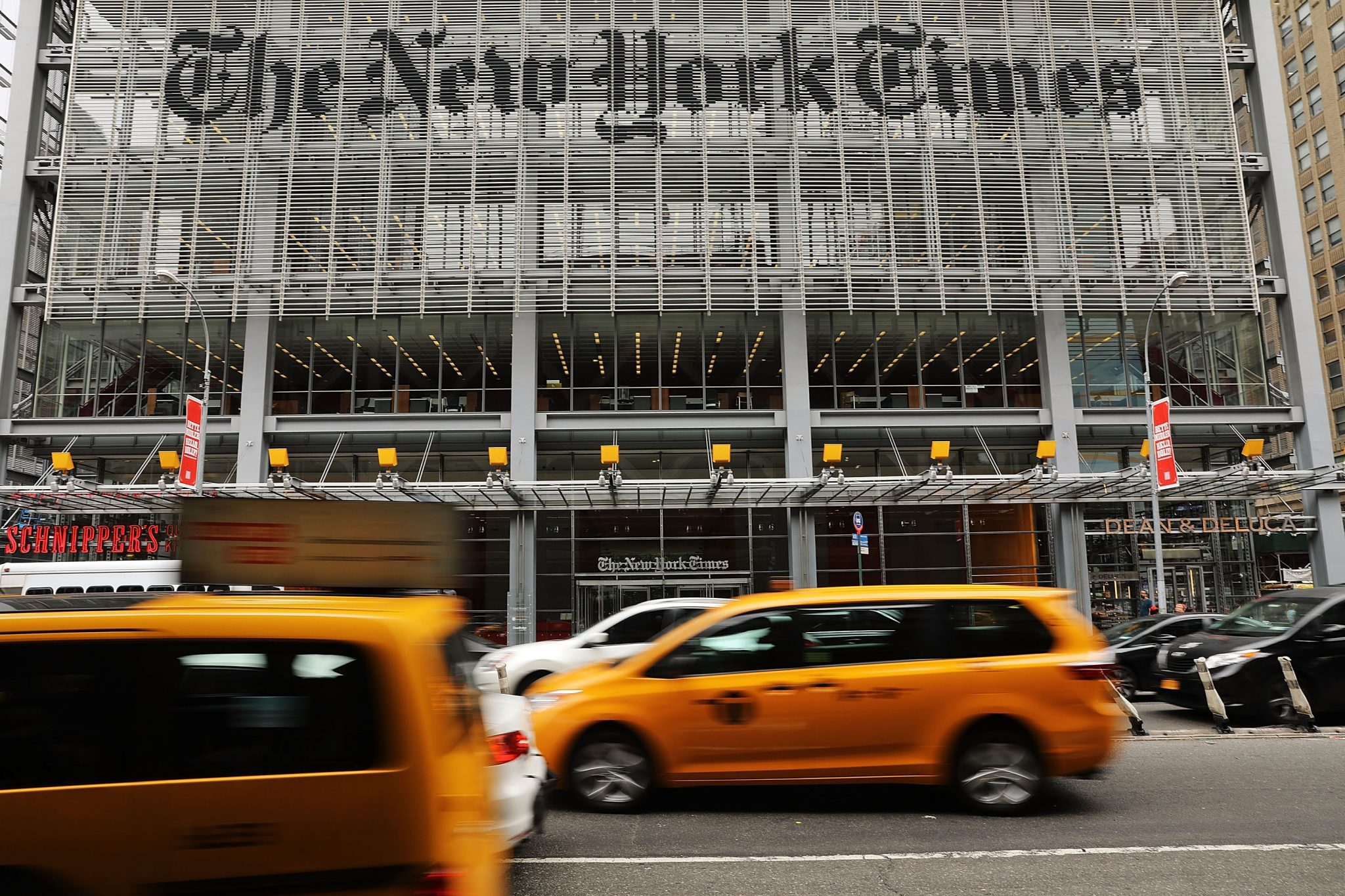 The New York Times building