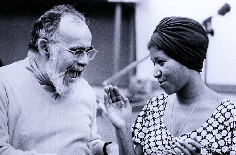 Jerry Wexler and Aretha Franklin