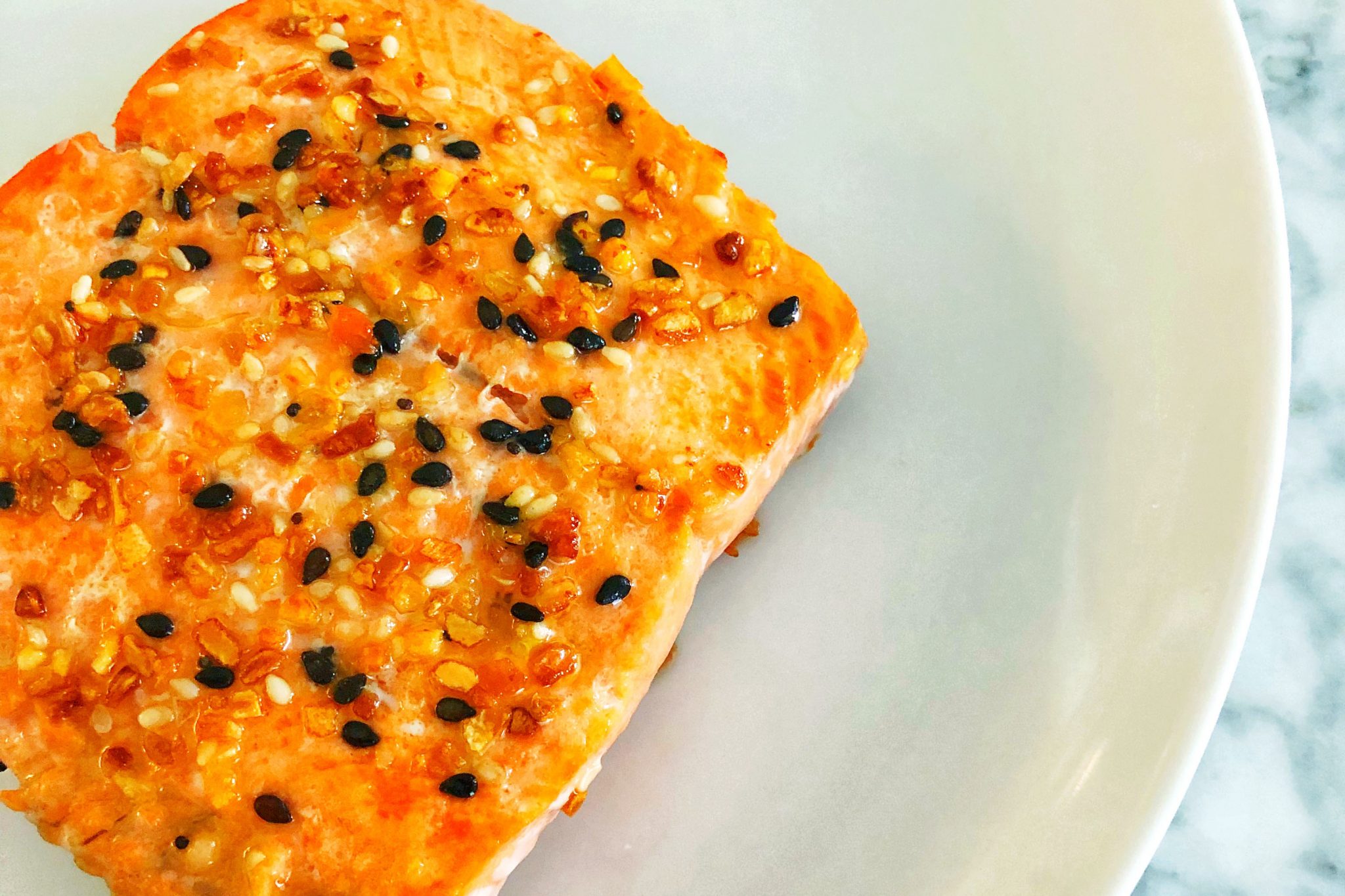 Everything Bagel Crusted Salmon