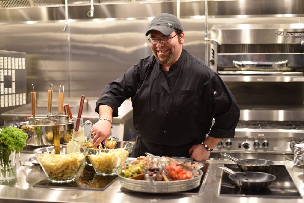 Executive chef Aharon Denrich