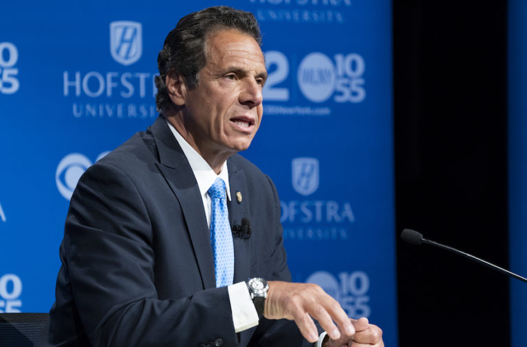New York Gov. Andrew Cuomo