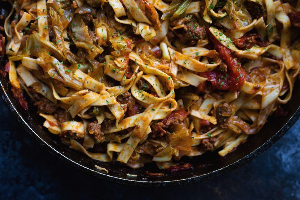 Stuffed Cabbage Noodles