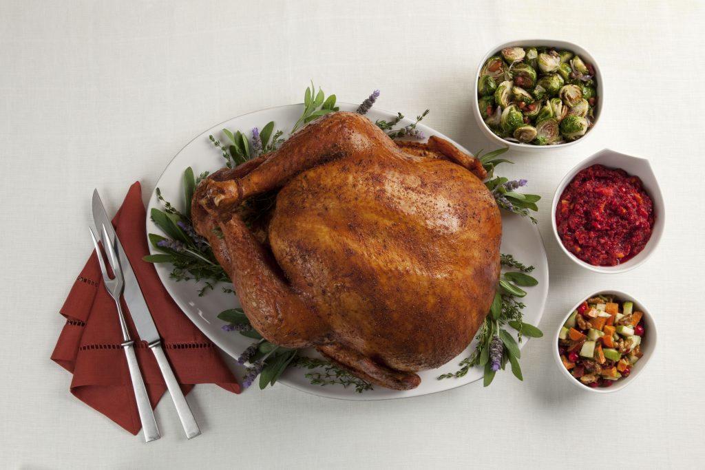 Cider Brined Turkey with Orange