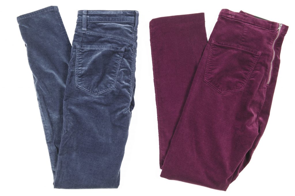 Velvet leggings