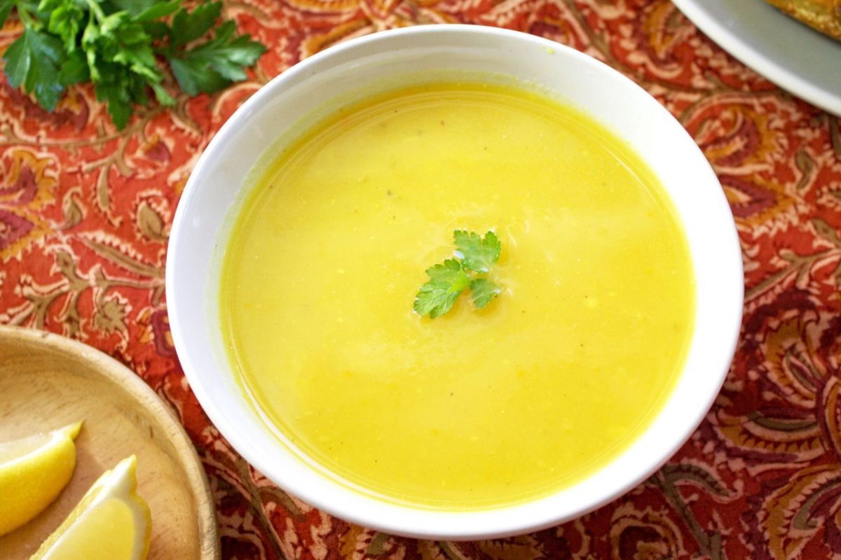 Egyptian Golden Potato Soup