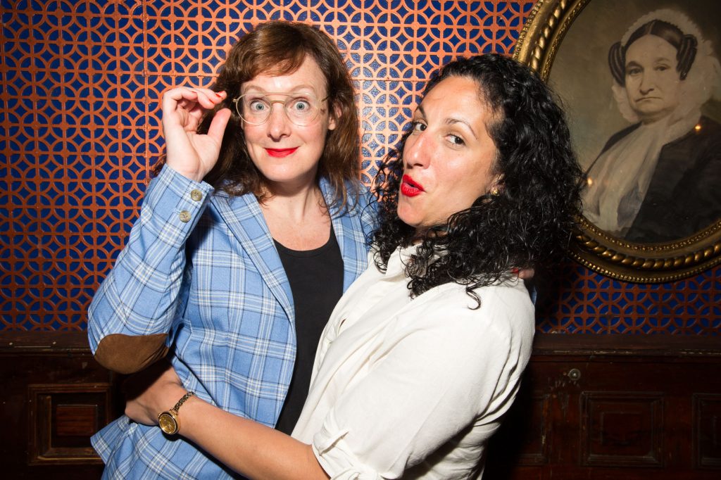 Jess Salomon and Eman El-Husseini