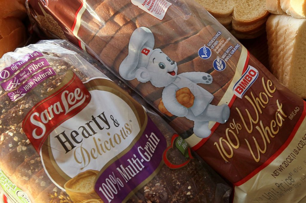 Sara Lee and Bimbo bread products