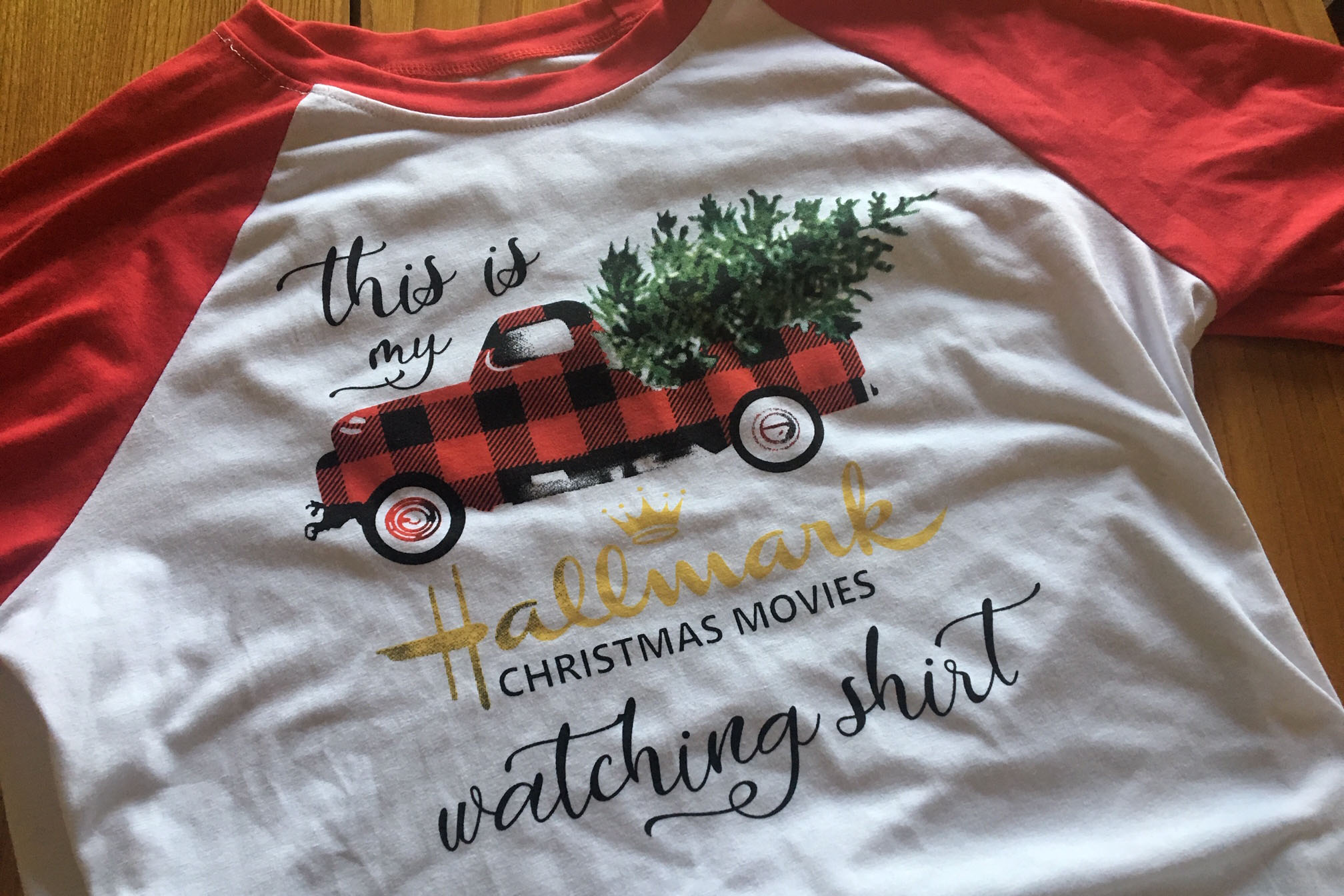 Christmas movies watching shirt