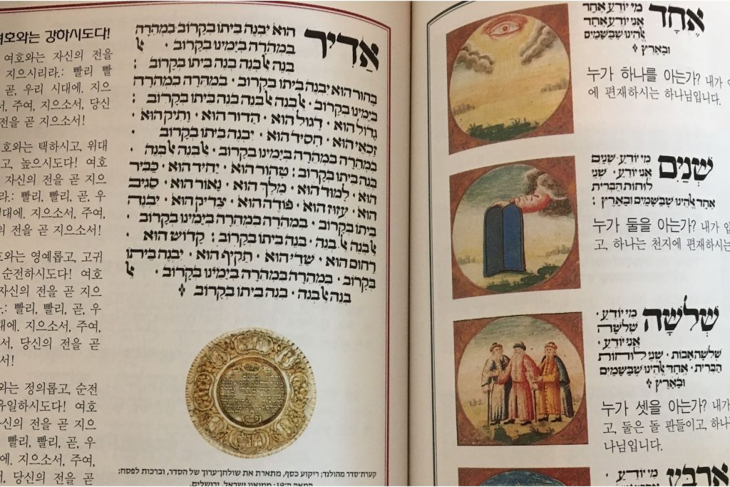 Korean-language translation of the Haggadah