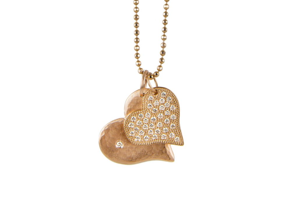 Rose gold pendants
