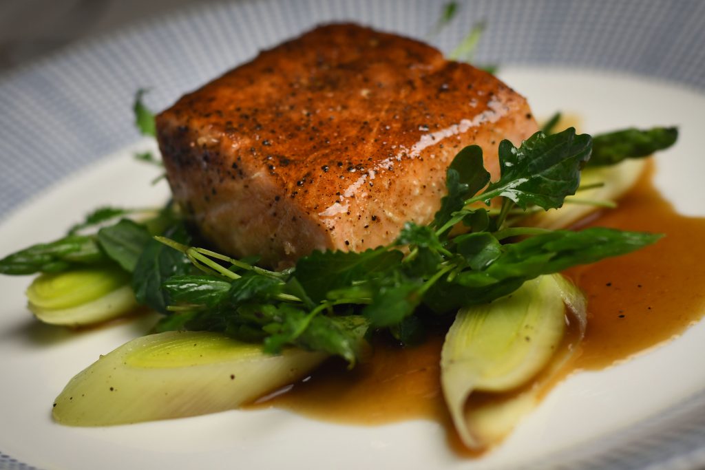 Espresso Rubbed Salmon