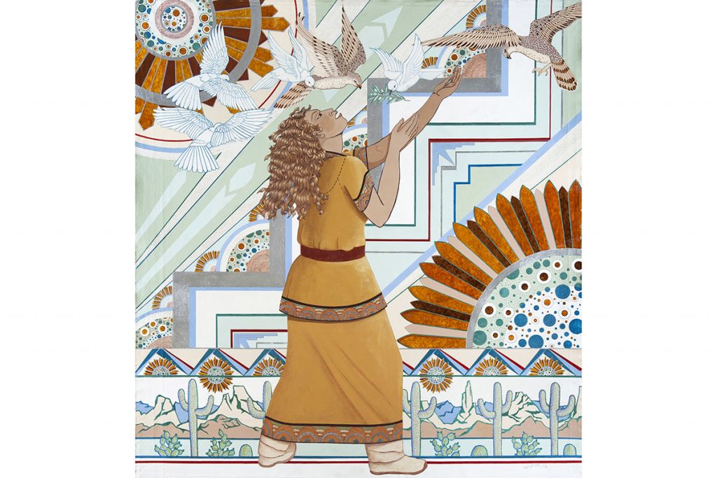 Prayer for Peace by Judy Tallwing